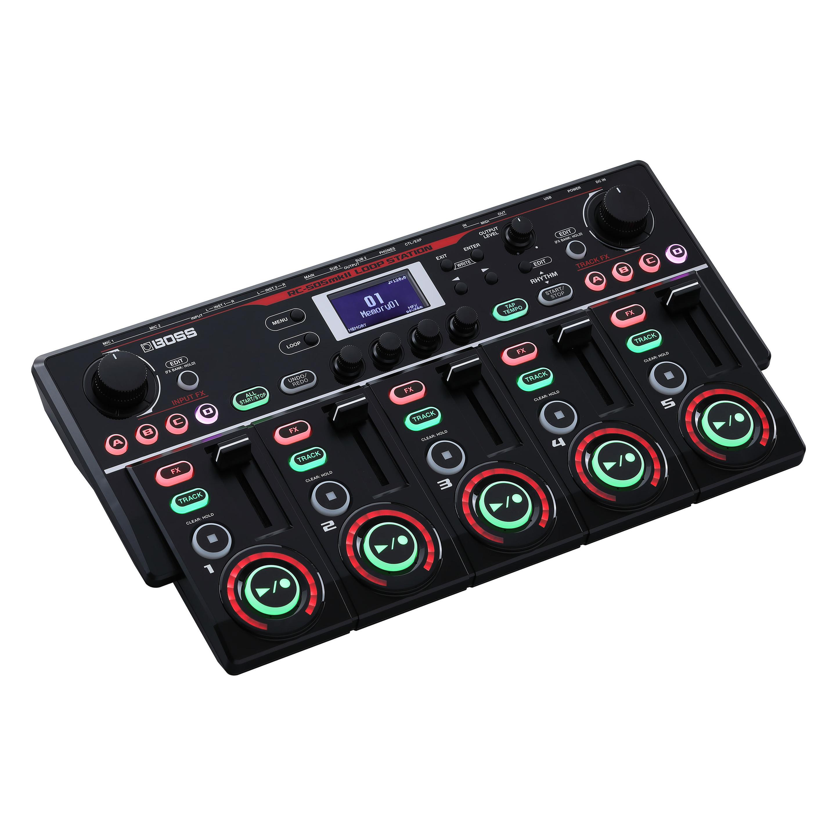 Boss (Electronics) RC-505MKII, Sintetizzatore, Nero