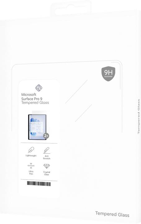 Actual product image Cazy Protective Glass Compatible with Microsoft Surface Pro 9 - Tempered Glass Screen Protector - (2 pcs.)