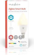 Image du produit Nedis SmartLife Ampoule à LED de couleur | Zigbee 3.0 | E14 | 470 lm | 4.9 W | RGB / Chaud à froid we (E14, 470 lm, 1x)