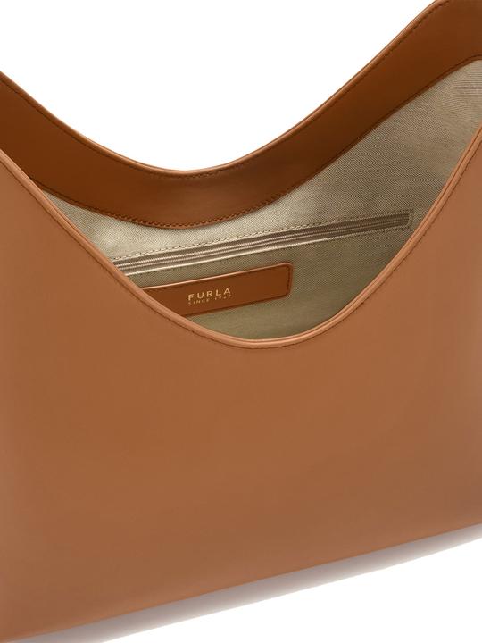 Produktbild Furla hobo bag goccia m in leather color brandy