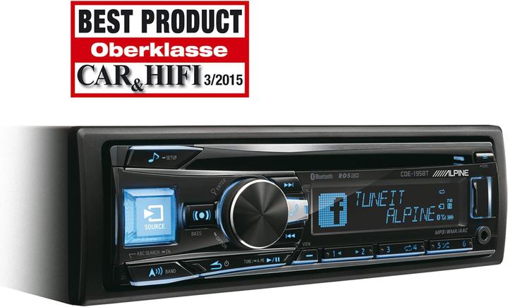 Actual product image Alpine Cde-195bt