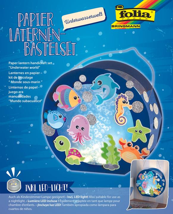 Folia Lantern craft set underwater world (1 x)