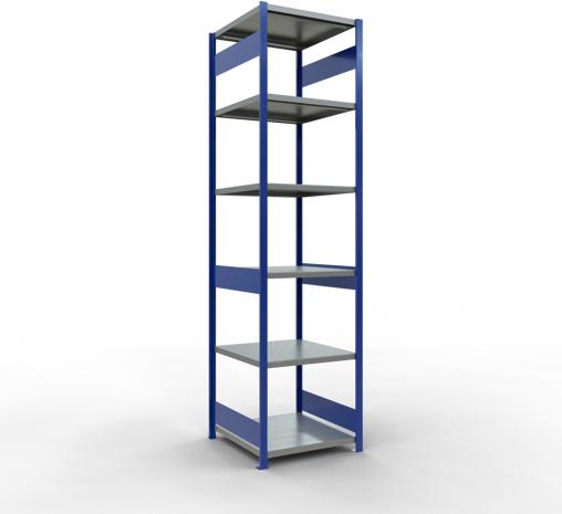 Actual product image Schulte Lagertechnik MULTIplus250 basic racking system with length ledgers