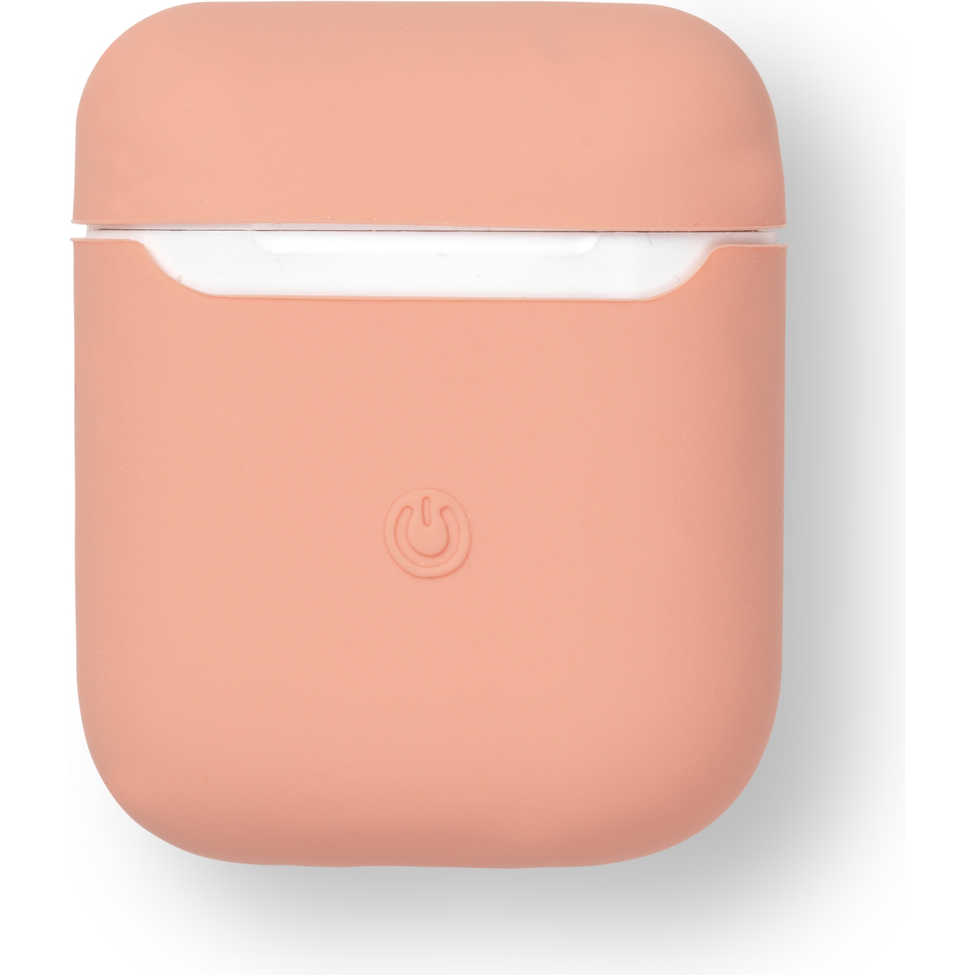 eSTUFF AirPods Silicone Case New Hülle (Kopfhörer Tasche), Kopfhörertasche + Schutzhülle, Rosa