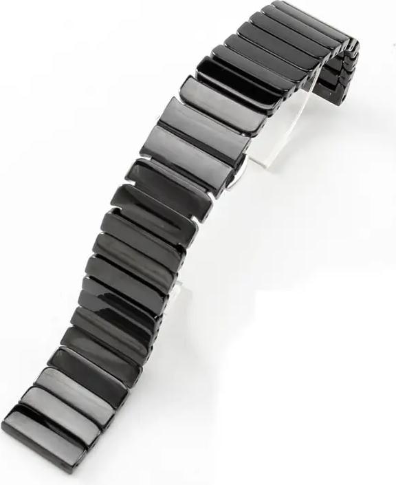 Immagine prodotto Ferryxpress Bracciale in acciaio ceramico per orologio (38/40/41 mm) - (38 mm, 40 mm, 41 mm, Acciaio ceramico)