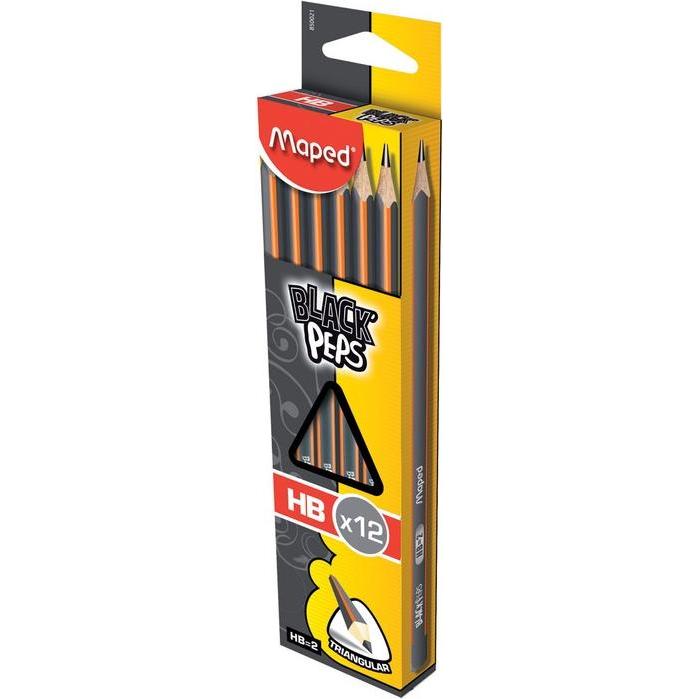 Maped, Bleistift, Black'Peps (2.20 mm, HB, 1 x)