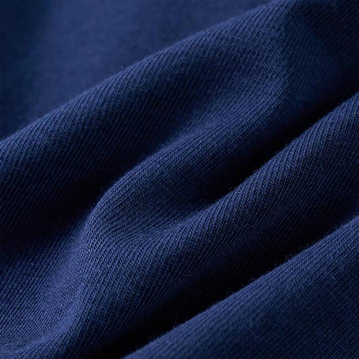 Immagine prodotto vidaXL Camicia da bambino a maniche lunghe blu navy 92,Materiale: 95 % cotone (92)
