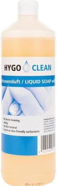 Actual product image Hygoclean Hand wash soap with apricot fragrance, 1 litre (1000 ml)