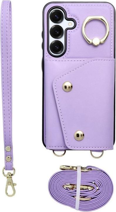 Image du produit OEM Other goods Wallet Case WONDER for SAMSUNG S25 EDGE lilac (Samsung Galaxy S25 Edge)