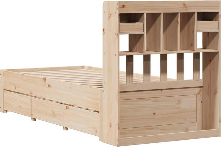Produktbild vidaXL Bett mit Regal (150 x 200 cm)