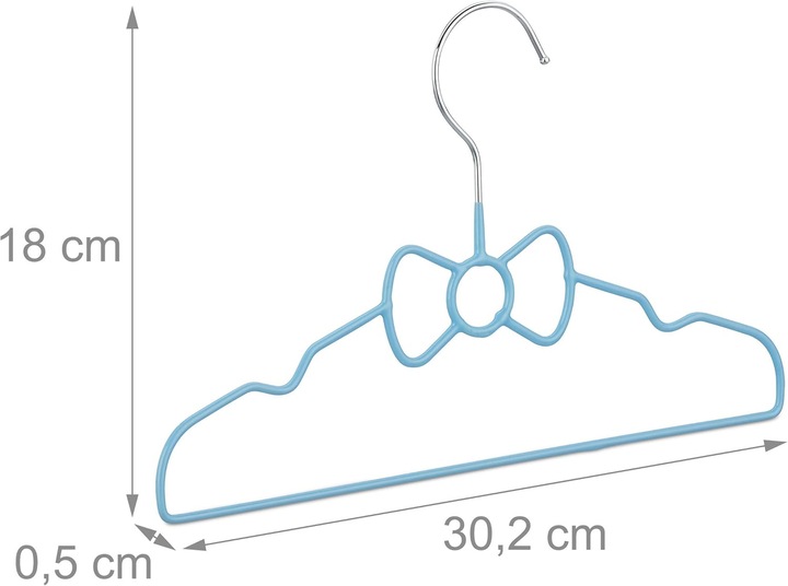 Actual product image Relaxdays Children's clothes hanger (40 x)