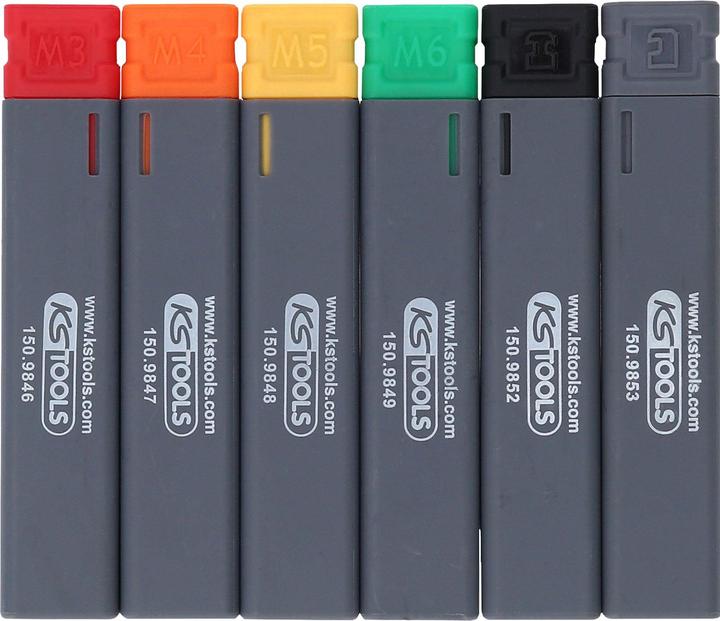 Actual product image KS Tools 3 in 1 hand riveter set, 12 pcs.