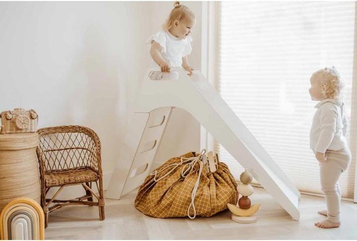 Image du produit play&go Print Organic grid moutarde