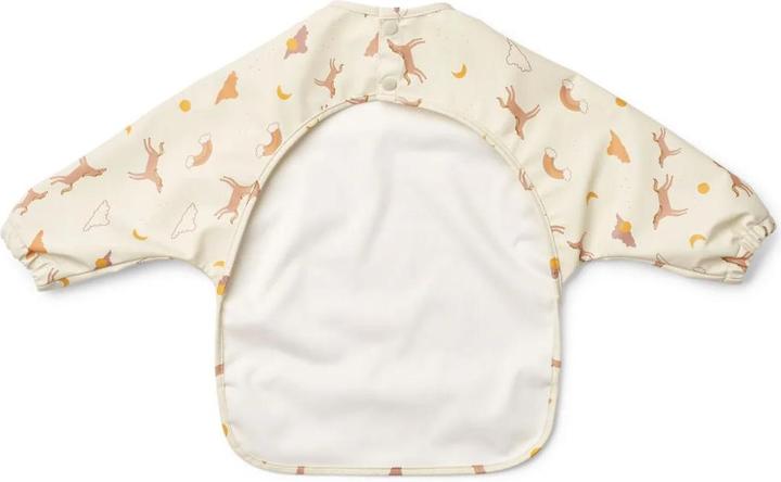 Actual product image Liewood Lätzchen Merle mit Aermel Dream Ecru