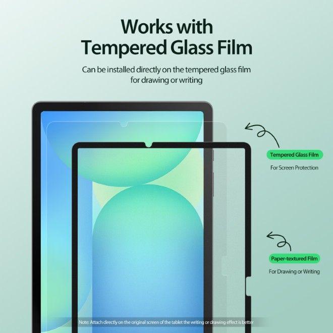 Produktbild Dux Ducis Book case protector NAAD for LCD Paper Like Film for SAMSUNG Tab S10 FE Plus (1 Stk., Samsung Galaxy Tab S10 FE+)