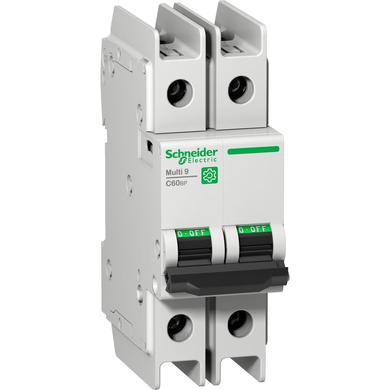 Schneider Electric, Schutzschalter, M9F42204 M9 C60BP 2P 4A C UL489 LS-Schalter