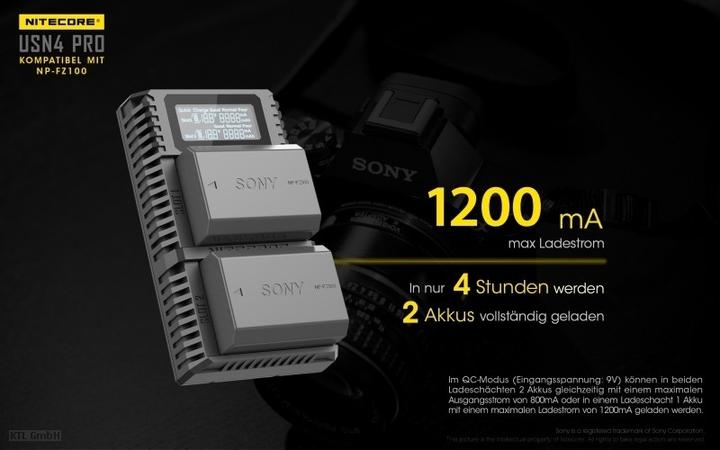 Produktbild Nitecore USN4 Pro (Gerätespezifisch)