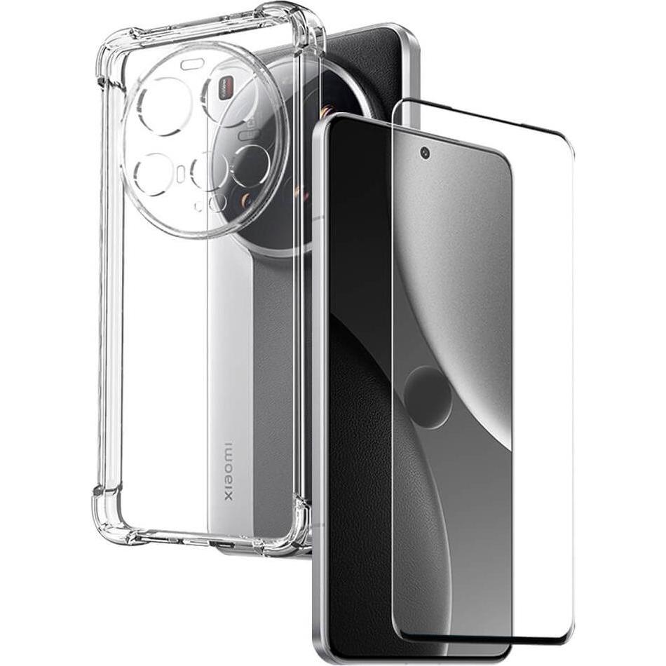 Northjo Xiaomi 15 Ultra - Set Handyhülle und Panzerglas (Xiaomi 15 Ultra), Cover smartphone, Trasparente