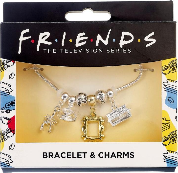 Immagine prodotto Carat AMICI - Bracciale + 4 ciondoli (19 cm, Lega di zinco)