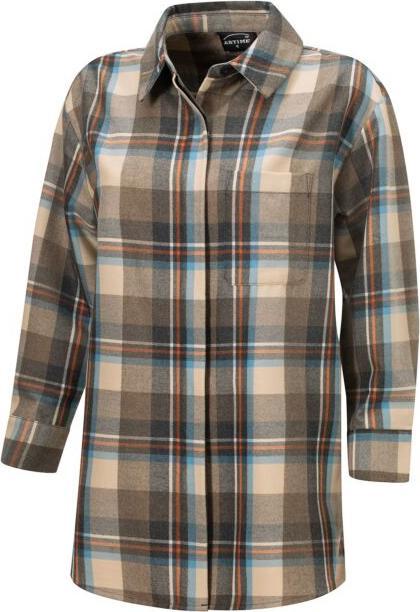 Immagine prodotto Artime Karierte Long-Flanellbluse von (L)