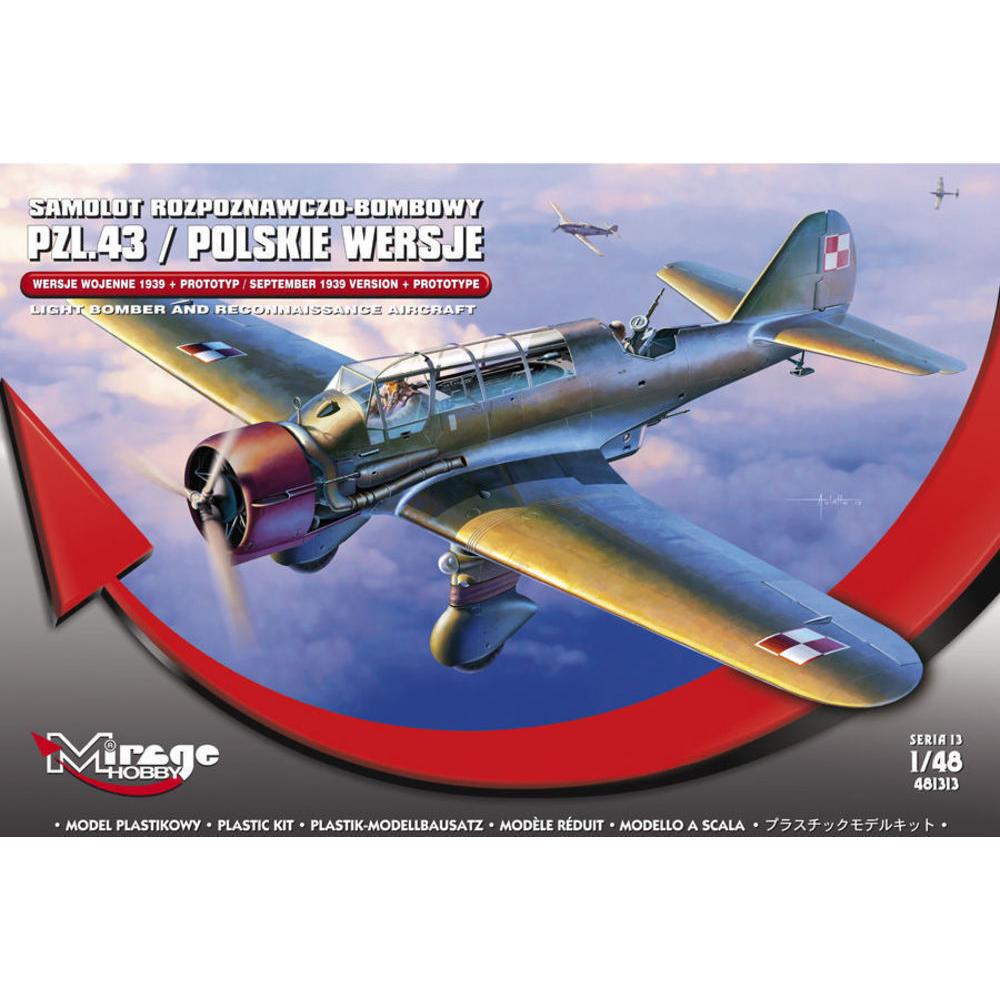 Mirage Hobby PZL.43 "September 1939 VER.+Prototype"