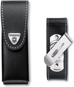 Victorinox Étui de ceinture en cuir avec clip rotatif 4.0524.31