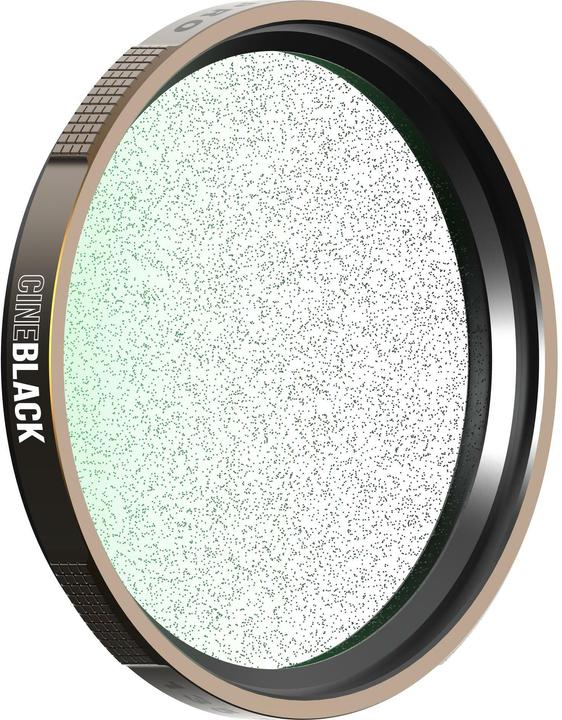 Produktbild PolarPro CineBlack 1/2 Density Filter – 49 mm, Objektivfilter (49 mm, Diffusionsfilter, ND- / Graufilter)