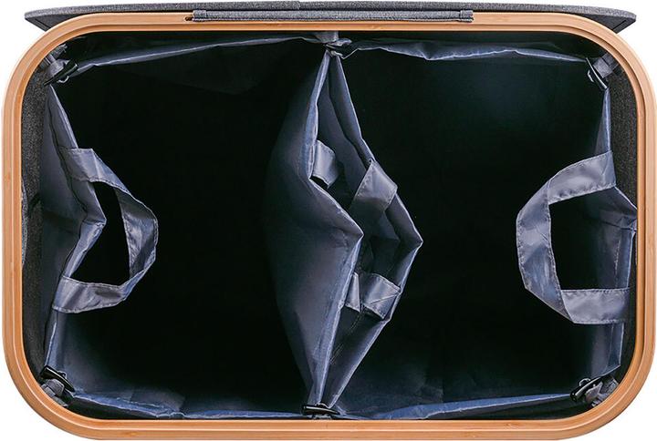 Actual product image Relaxdays Pfandflaschen-Sammelbehälter 2 Fächer (1 x)