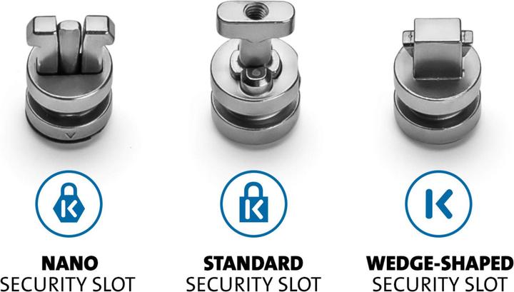 Image du produit Kensington Ancrage ClickSafe 3 en 1, pour coin T-Bar, fente de sécurité Nano