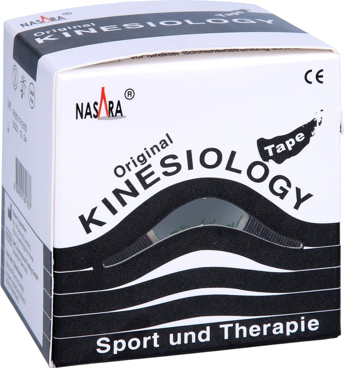 Produktbild Römer Pharma Kinesiologie Tape 5cmx5m schwarz, 1 St (5 m)
