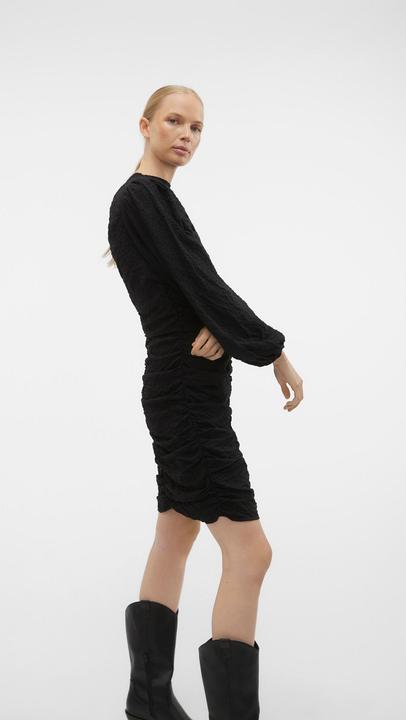 Produktbild Vero Moda Vmvera L/S Rouching Short Dress Wvn Exp Kleid (XS)