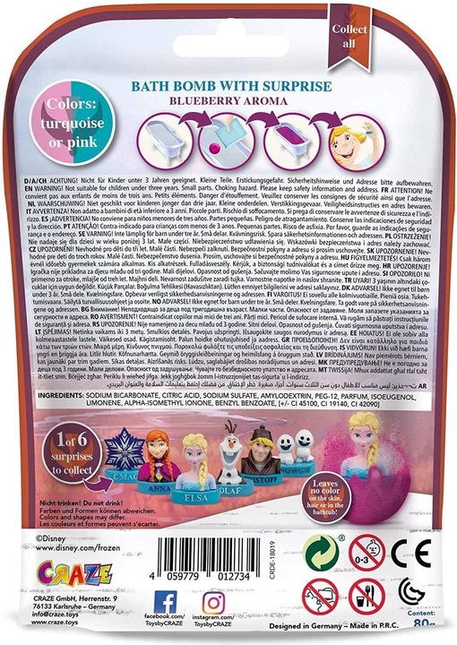 Image du produit Craze Balle de bain Inkee : Avec surprise - Surgelé 2