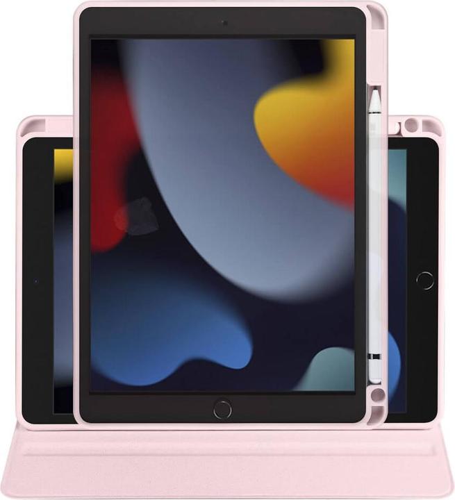 Produktbild Cover-Discount iPad 10.2 - 360-Grad Hülle rosa (Apple iPad 2019 (7. Gen), Apple iPad 2020 (8. Gen), Apple iPad 2021 (9. Gen))