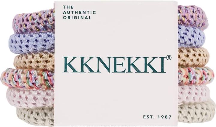 Kknekki Haargummi slim 6er Set (Hair tie set)