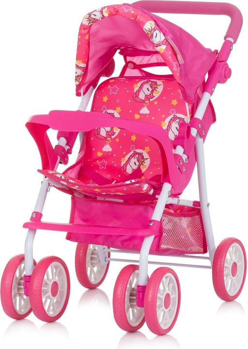 Chipolino Puppenwagen Dolly Korb faltbar