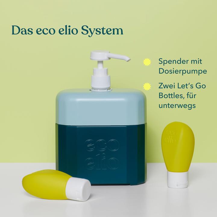 Immagine prodotto Eco Elio Alles Routine Dispenser (Crema solare, SPF 50+, 250 ml, 775 g)