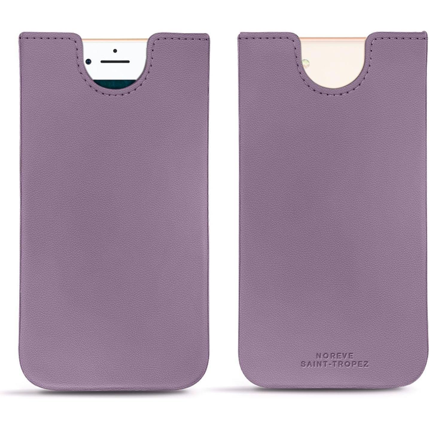 Noreve Lederschutzhülle (Apple iPhone 7), Smartphone Hülle, Violett
