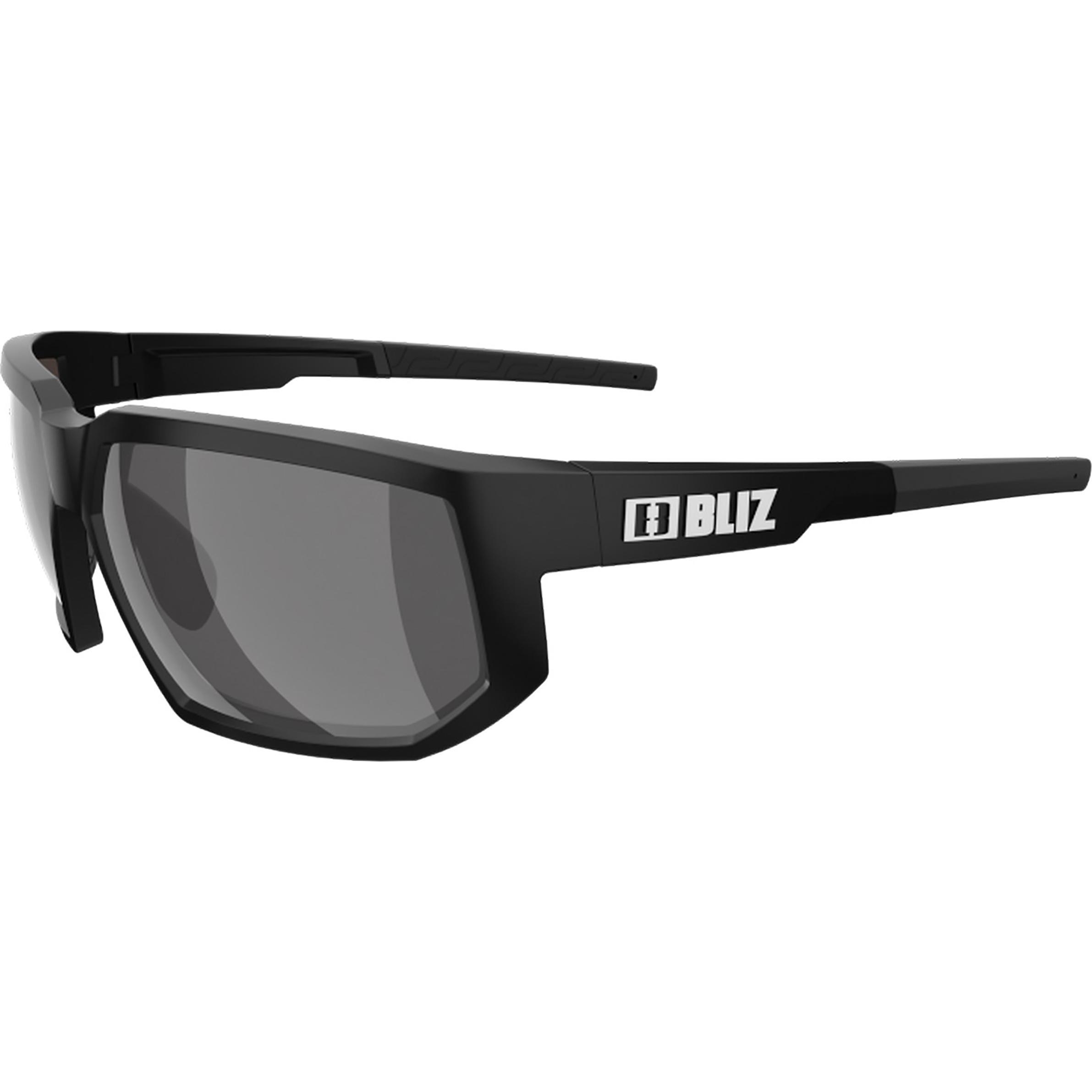 Bliz, Herren, Sportbrille, Arrow Polarized - Matt Black - Brown w Blue Multi - Cat 3 VLT 11% (Matt Black, Brown w Blue m...
