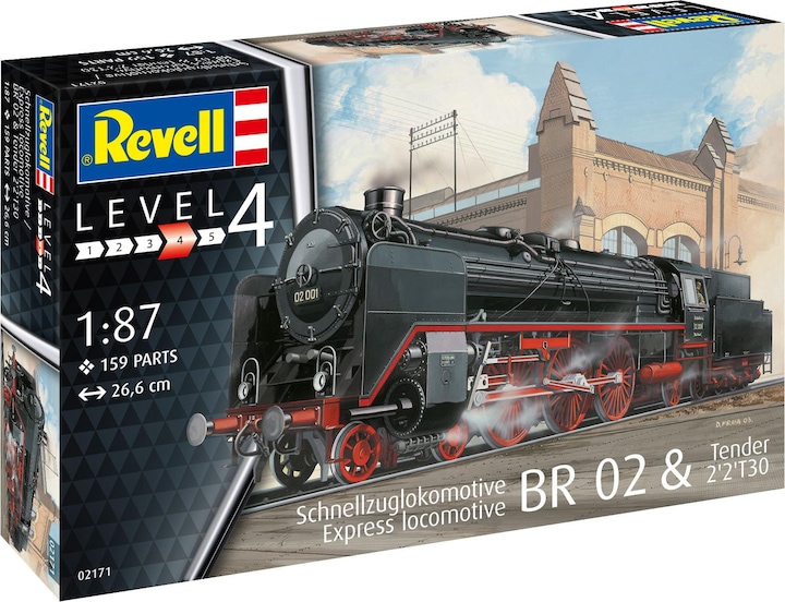 Produktbild Revell Express locomotive BR 02 & Tender 2'2'T30