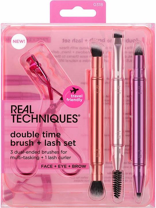 Actual product image Real Techniques DOUBLE TIME BRUSH + LETZTE HÜLLE 4 Stück (Set)