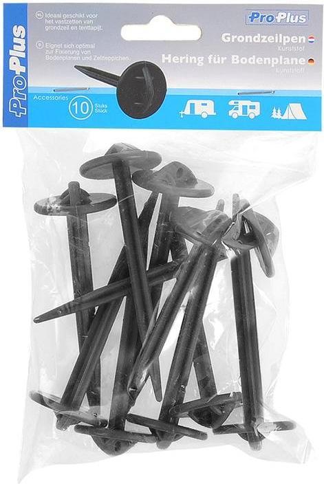 Produktbild ProPlus Hering für Bodenplane Kunststoff Set von 10 Stück