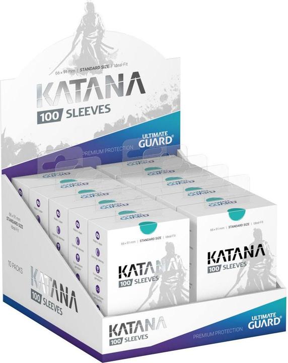 Immagine prodotto Ultimate Guard Kartenhülle Katana Sleeves Standardgrösse Türkis100