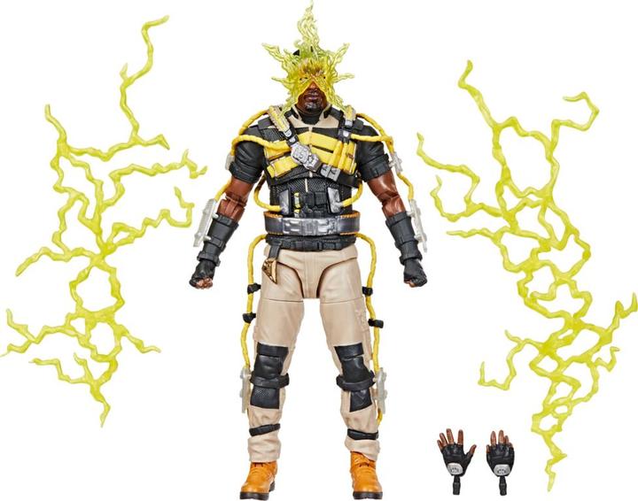 Actual product image Hasbro Marvel Legends Series Marvel’s Electro, Spider-Man: No Way Home Sammlerobjekt Action-Figur, 15 cm