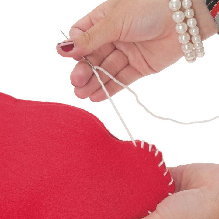 Produktbild Magni 520020 - Bastelfilz, mit feiner Wollqualität, 1 Rolle ca. 45 cm x 5 m, hochrot, klebefleckenfr (150 g/m², 1 x)