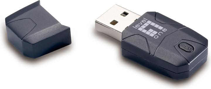 Produktbild LevelOne WUA-0605: WLAN-N USB Adapter (USB 2.0)