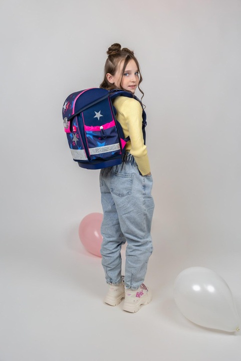 Actual product image Belmil CLASSY Schulrucksack-Set Sparkling Star (19 l)