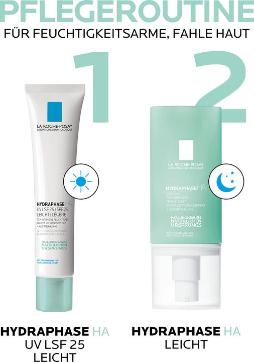 Actual product image La Roche Posay Hydraphase HA UV (40 ml, Day cream, SPF 25)