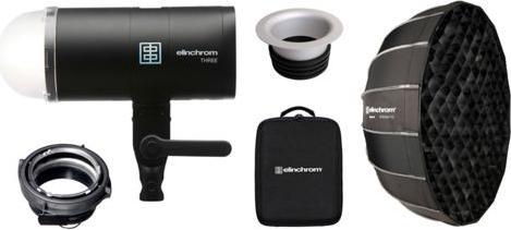 Elinchrom THREE Off Camera Flash Portrait Kit (Set, 261 Ws)
