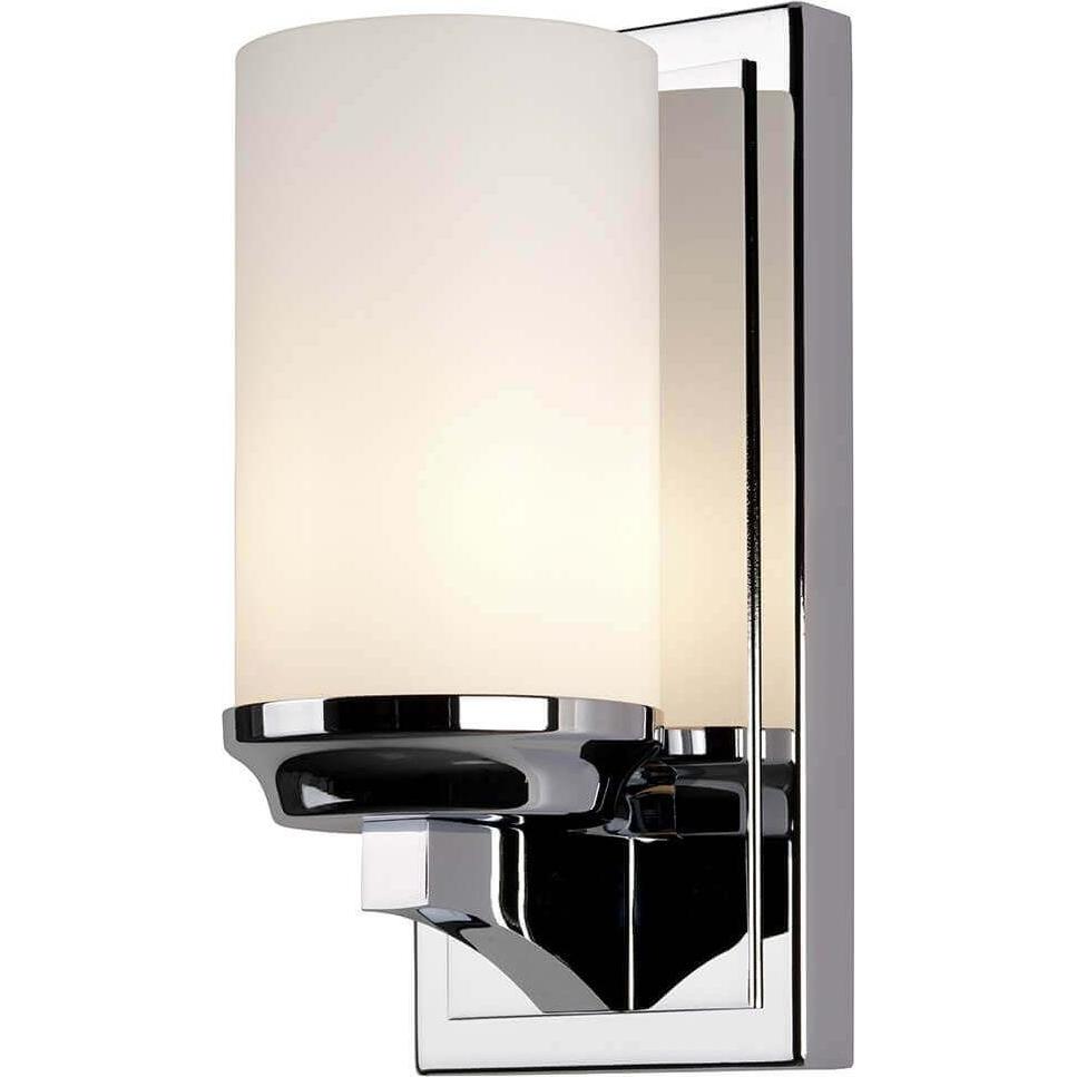 Elstead Lighting, Wandleuchte + Deckenleuchte, Amalia LED Wandleuchte G9 24cm Poliertes Chrom IP44 (320 lm, G9)