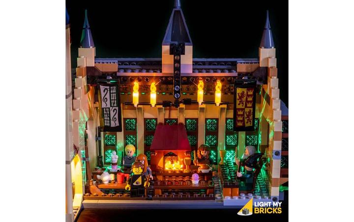 Produktbild Light my bricks LED Licht Set für LEGO Harry Potter Die grosse Halle von Hogwarts